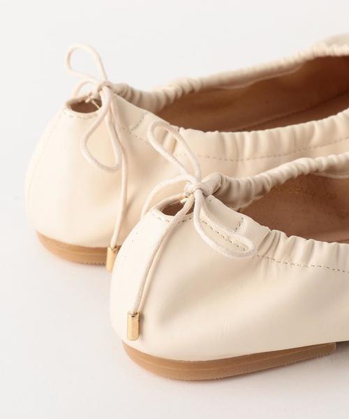 Another Edition(アナザーエディション)の「リボンフラット◆(バレエシューズ・レディース・ブラック/ナチュラル・SMALL/LARGE/MEDIUM)」の3枚目の写真