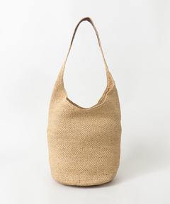 メゾンエヌアッシュパリ　Raffia TIFFANY soulder セール】MAISON N.H PARIS/メゾン エヌ アッシュ パリ Raffia