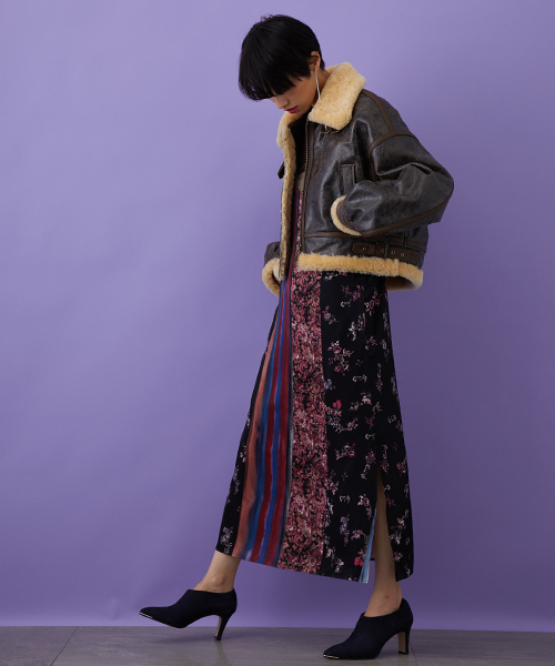 STUDIOUS（ステュディオス）の「アンティークレザービッグブルゾン