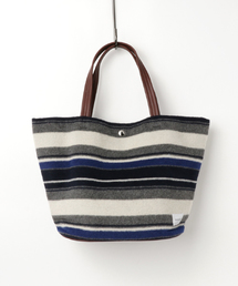 knot yacht（ノットヨット）の「ランダムボーダーバッグ（トートバッグ）」