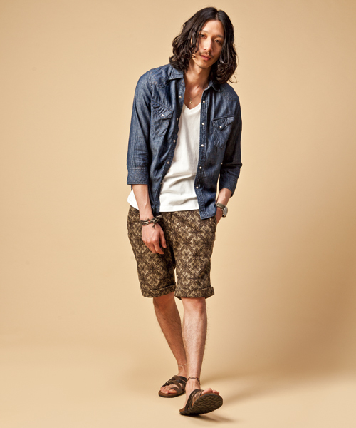 NANO universe（ナノユニバース）の「別注エアーデニムウェスタンシャツ 7/S（シャツ/ブラウス・メンズ・サックスブルー/ブルー/インディゴブルー/その他1・MEDIUM/LARGE/SMALL）」の10枚目の写真