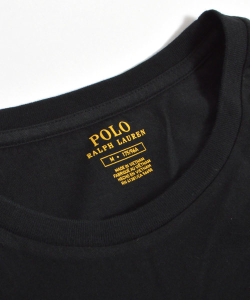 POLO RALPH LAUREN(ポロ ラルフ ローレン)の「Ralph Lauren/ポロ ラルフローレン ワンポイントロゴ クラシックコットン カットソー(Tシャツ/カットソー・メンズ・ブラック/ホワイト/ネイビー・M/L/S/XL)」の13枚目の写真