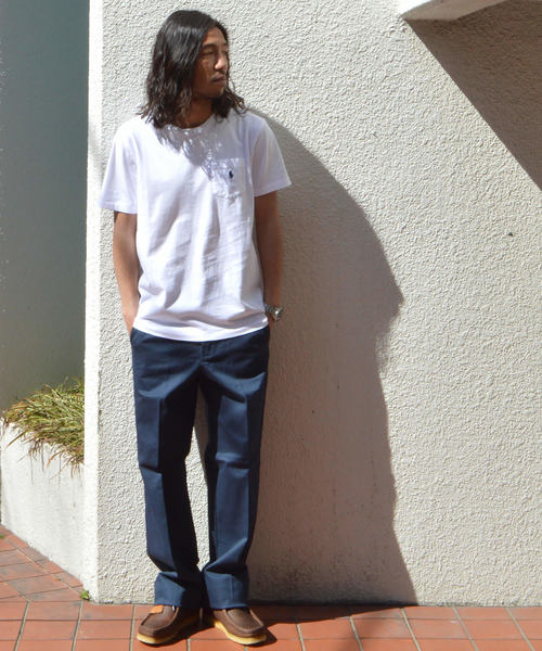 POLO RALPH LAUREN(ポロ ラルフ ローレン)の「Ralph Lauren/ポロ ラルフローレン ワンポイントロゴ クラシックコットン カットソー(Tシャツ/カットソー・メンズ・ブラック/ホワイト/ネイビー・M/L/S/XL)」の22枚目の写真