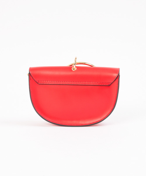 qualite（カリテ）の「【Maison Vincent】Ring bag（ハンドバッグ・レディース・ブラウン/レッド・フリー）」の10枚目の写真