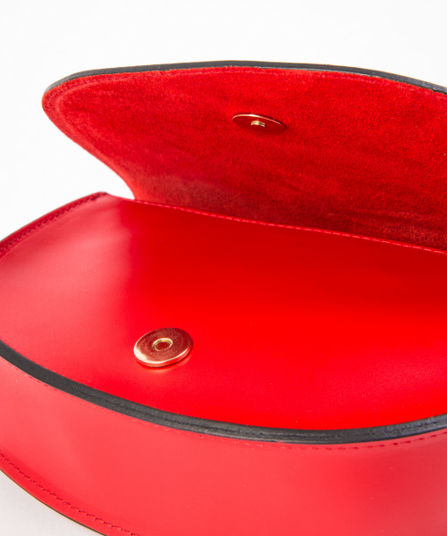 qualite（カリテ）の「【Maison Vincent】Ring bag（ハンドバッグ・レディース・ブラウン/レッド・フリー）」の13枚目の写真