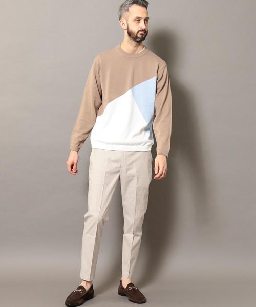 BEAUTY&YOUTH UNITED ARROWS（ビューティーアンドユースユナイテッドアローズ）の「BY サテン スリム アンクルパンツ ◆（その他パンツ・メンズ・ベージュ/ネイビー/オリーブ・X-LARGE/SMALL/MEDIUM/LARGE）」の12枚目の写真