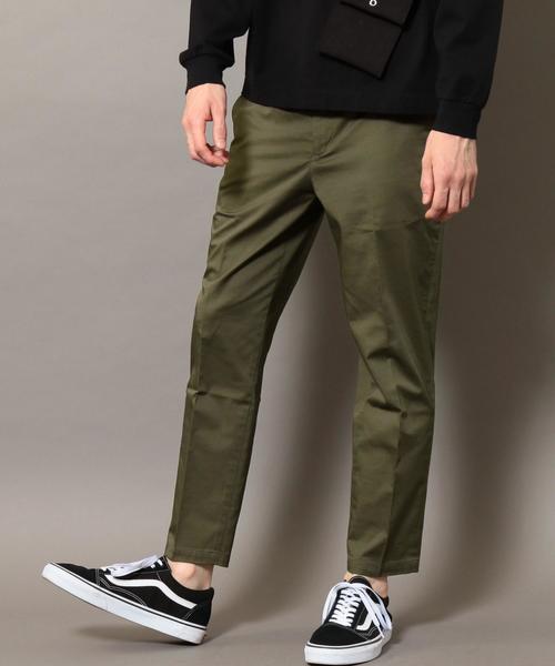 BEAUTY&YOUTH UNITED ARROWS（ビューティーアンドユースユナイテッドアローズ）の「BY サテン スリム アンクルパンツ ◆（その他パンツ・メンズ・ベージュ/ネイビー/オリーブ・X-LARGE/SMALL/MEDIUM/LARGE）」の11枚目の写真