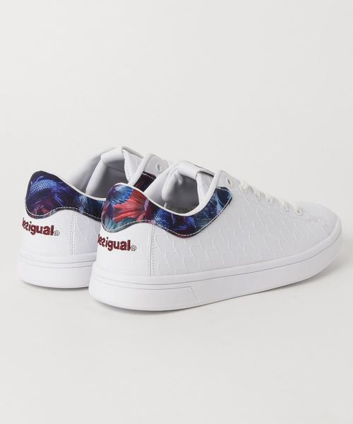 Desigual（デシグアル）の「「Desigual/デシグアル」SHOES_RETRO COURT ATLANTIS (トレーニングシューズ)（スニーカー・レディース・ホワイト系その他・38inch/37inch/39inch/40inch）」の2枚目の写真