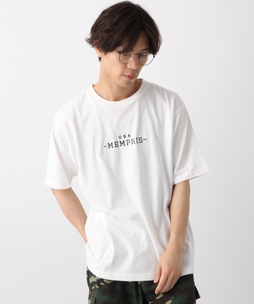 RAGEBLUE（レイジブルー）の「20プリントTシャツ/795904（Tシャツ/カットソー・メンズ・ホワイト/オフホワイト/ブラック/グレー系その他/その他8/その他4・MEDIUM/SMALL/LARGE/X-LARGE）」の2枚目の写真