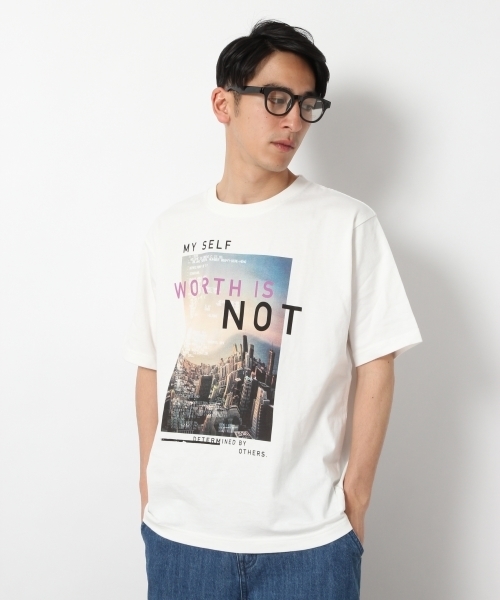 RAGEBLUE（レイジブルー）の「20プリントTシャツ/795904（Tシャツ/カットソー・メンズ・ホワイト/オフホワイト/ブラック/グレー系その他/その他8/その他4・MEDIUM/SMALL/LARGE/X-LARGE）」の15枚目の写真