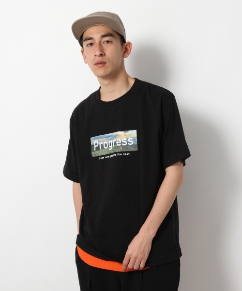 RAGEBLUE（レイジブルー）の「20プリントTシャツ/795904（Tシャツ/カットソー・メンズ・ホワイト/オフホワイト/ブラック/グレー系その他/その他8/その他4・MEDIUM/SMALL/LARGE/X-LARGE）」の7枚目の写真