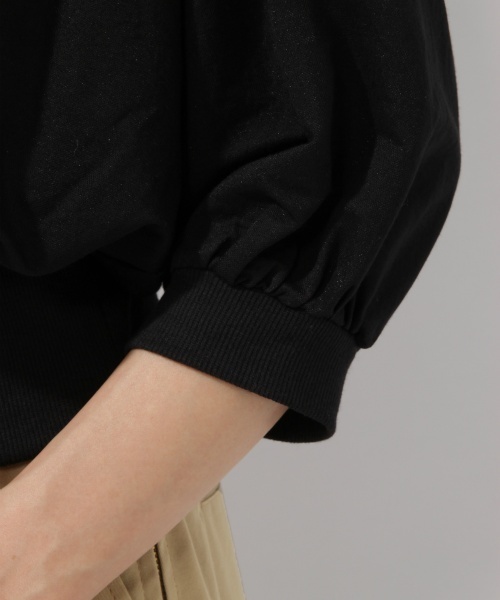 laboratory work（ラボラトリーワーク）の「2wayカシュクールプルオーバー（Tシャツ/カットソー・レディース・ホワイト/ブラック/ダークオレンジ・MEDIUM）」の8枚目の写真