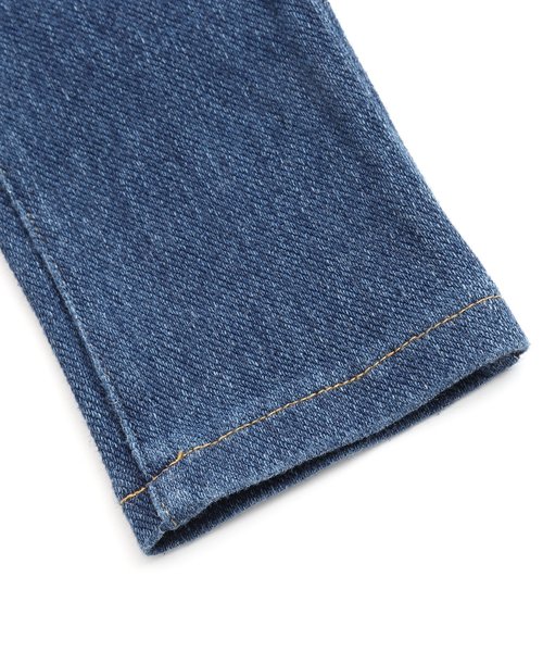 apres les cours（アプレレクール）の「ニットデニムパンツ（その他パンツ・キッズ・ネイビー/ブルー/オフホワイト/サックスブルー・90/100/80/110/120/130/140）」の15枚目の写真