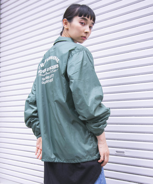 STUDIOUS SELECT（ステュディオスセレクト）の「【SEZ】SEZ EXPRESS STUFF COACH JACKET / SEZ EXPRESSスタッフコーチジャケット SEZ-8/9/10（その他アウター・レディース・ブラック/ベージュ/グリーン・FREE）」の3枚目の写真
