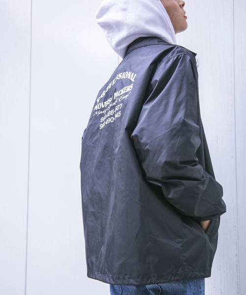 STUDIOUS SELECT（ステュディオスセレクト）の「【SEZ】SEZ EXPRESS STUFF COACH JACKET / SEZ EXPRESSスタッフコーチジャケット SEZ-8/9/10（その他アウター・レディース・ブラック/ベージュ/グリーン・FREE）」の2枚目の写真