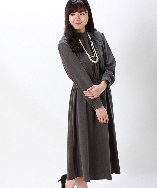 ☆送料・関税込☆LEMAIRE★ボタンハイネックシャツワンピース★ ☆送料・関税込☆LEMAIRE☆ボタンハイネックシャツワンピース