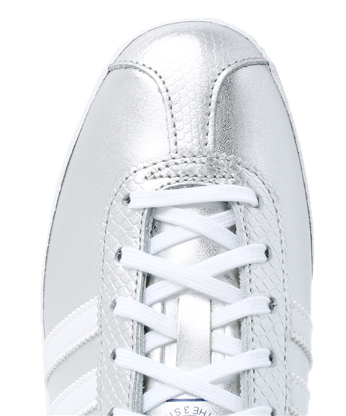 adidas Originals（アディダスオリジナルス）の「アディダス オリジナルス ガッツレー シルバー メタリック スネーク柄 adidas Originals GAZELLE OG W（スニーカー・レディース・シルバー・23cm/23.5cm/24cm/24.5cm）」の5枚目の写真