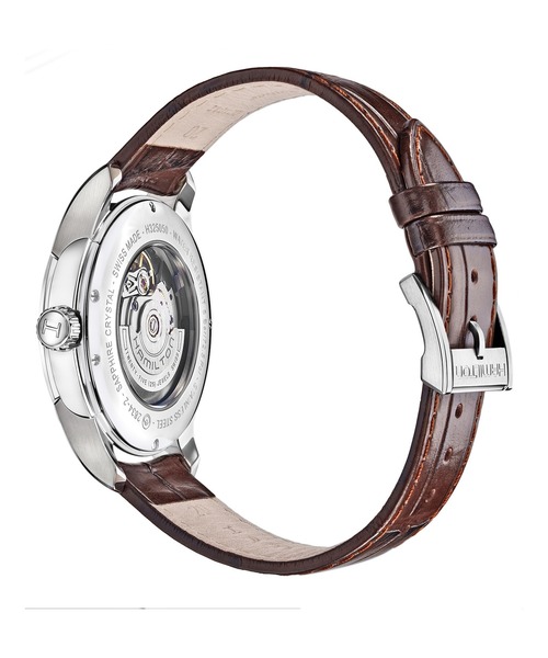 HAMILTON（ハミルトン）の「HAMILTON [ハミルトン] 腕時計 Jazzmaster （ジャズマスター） Day Date オート 自動巻き 40MM ホワイト×ブラウン（アナログ腕時計・メンズ・ホワイト・FREE）」の7枚目の写真