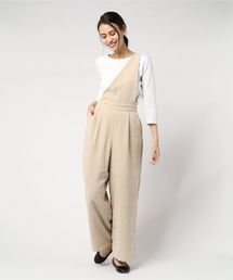 STYLEBLOCK | ジャガードコーデュロイワンショルダーワイドパンツ(その他パンツ)