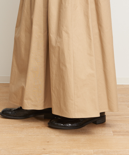 Abahouse Devinette（ドゥヴィネット）の「ギャザーマキシスカート（スカート・レディース・ベージュ/カーキ・38/36）」の10枚目の写真