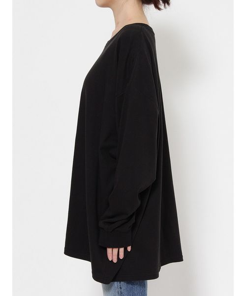 Ungrid（アングリッド）の「ビッグシルエットロングスリーブTee（Tシャツ/カットソー・レディース・オフホワイト/グレー/ブラック・FREE）」の15枚目の写真