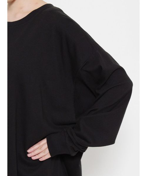 Ungrid（アングリッド）の「ビッグシルエットロングスリーブTee（Tシャツ/カットソー・レディース・オフホワイト/グレー/ブラック・FREE）」の5枚目の写真