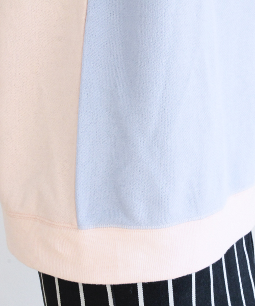 WEGO（ウィゴー）の「WEGO/Coca-Colaスウェット（スウェット・レディース・ブルー/ライトピンク・FREE）」の5枚目の写真