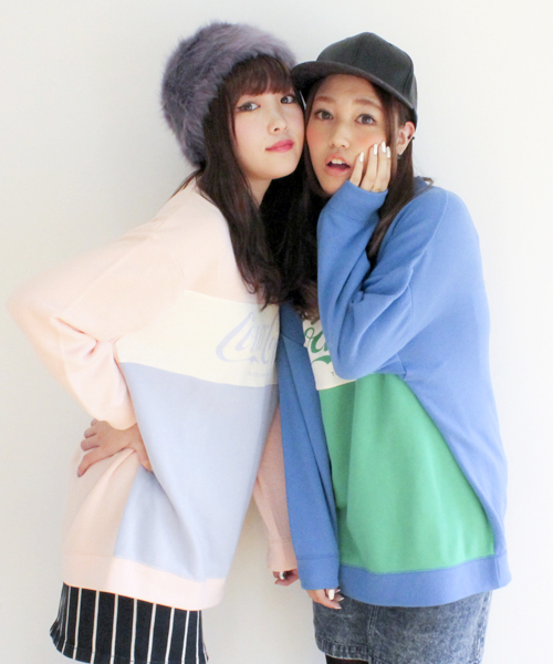 WEGO（ウィゴー）の「WEGO/Coca-Colaスウェット（スウェット・レディース・ブルー/ライトピンク・FREE）」の8枚目の写真