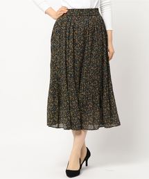 LOWRYS FARM | ハナガラケシプリーツスカート　828313(スカート)