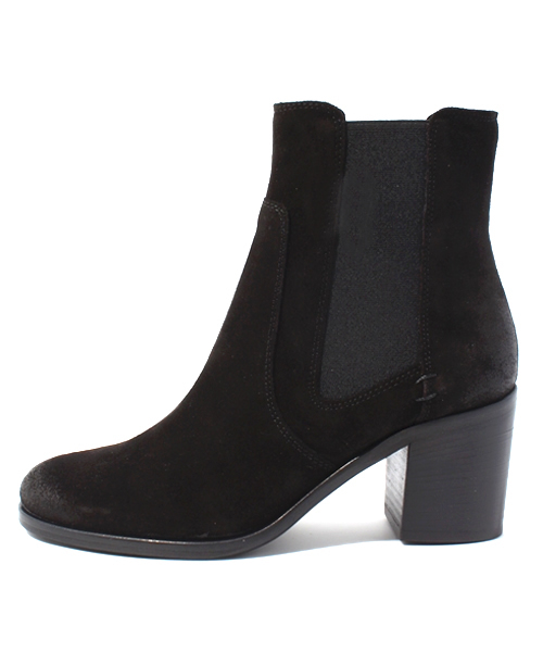 Ray BEAMS（レイビームス）の「PAM / スエード サイドゴア ショートブーツ（ブーツ・レディース・ブラック/ブラウン系その他・36/37/38/39/35）」の3枚目の写真