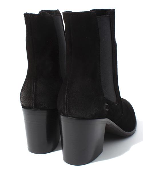 Ray BEAMS（レイビームス）の「PAM / スエード サイドゴア ショートブーツ（ブーツ・レディース・ブラック/ブラウン系その他・36/37/38/39/35）」の5枚目の写真