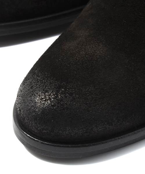 Ray BEAMS（レイビームス）の「PAM / スエード サイドゴア ショートブーツ（ブーツ・レディース・ブラック/ブラウン系その他・36/37/38/39/35）」の7枚目の写真