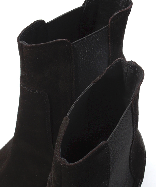 Ray BEAMS（レイビームス）の「PAM / スエード サイドゴア ショートブーツ（ブーツ・レディース・ブラック/ブラウン系その他・36/37/38/39/35）」の9枚目の写真