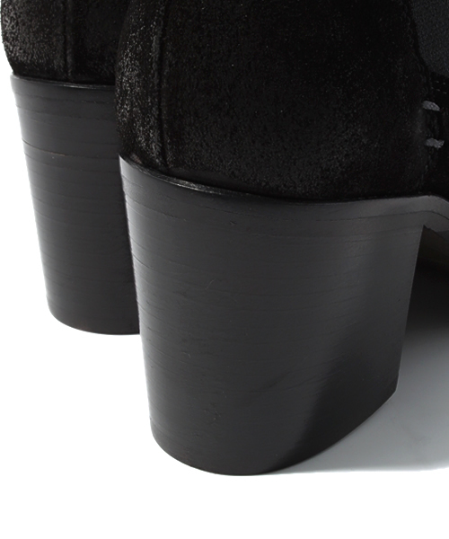 Ray BEAMS（レイビームス）の「PAM / スエード サイドゴア ショートブーツ（ブーツ・レディース・ブラック/ブラウン系その他・36/37/38/39/35）」の10枚目の写真