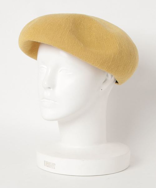 CA4LA（カシラ）の「BIG-B S1（ハンチング/ベレー帽・レディース・ブラック/グリーン/ピンク/ベージュ/グレー/イエロー・ONESIZE）」の5枚目の写真