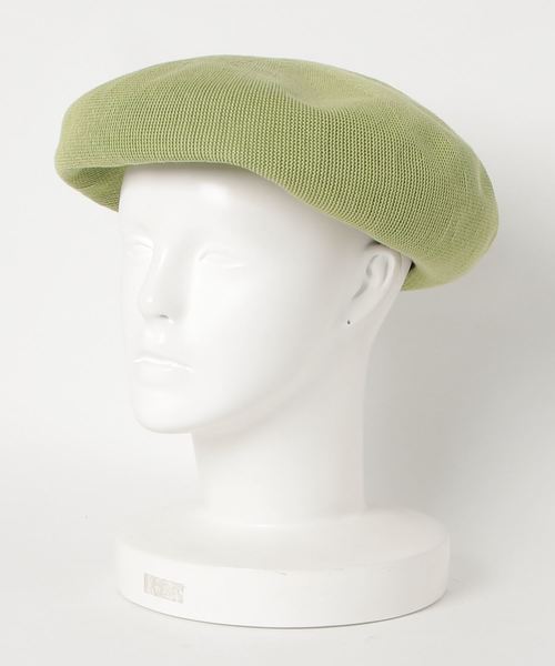 CA4LA（カシラ）の「BIG-B S1（ハンチング/ベレー帽・レディース・ブラック/グリーン/ピンク/ベージュ/グレー/イエロー・ONESIZE）」の4枚目の写真