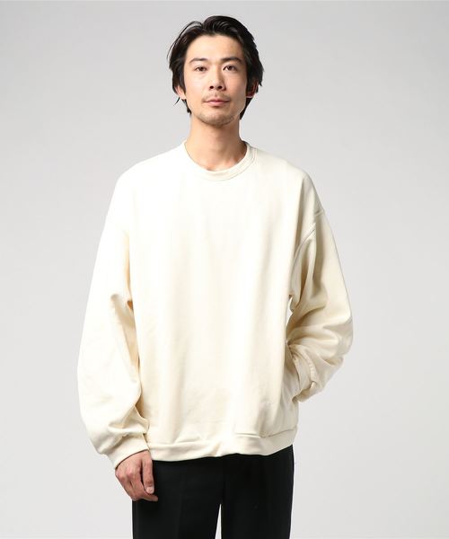 Toironier（トワロニエ）の「Toironier/トワロニエ/SWEAT/スウェット（スウェット・メンズ・ネイビー/オレンジ/アイボリー・FREE）」の2枚目の写真