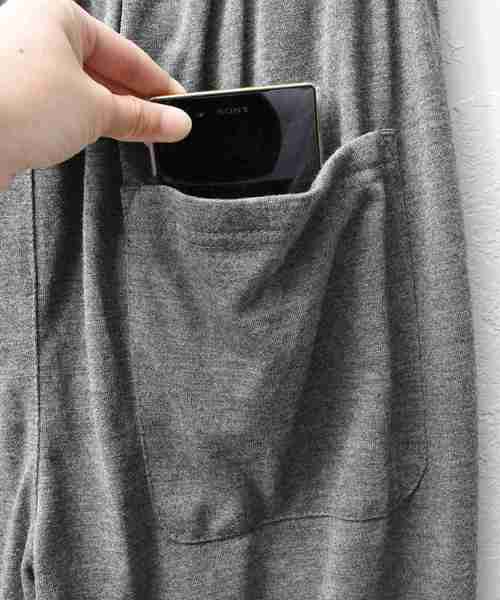 MinoriTY(マイノリティ)の「ベルト付き七分丈ワイドパンツ(その他パンツ・メンズ・ブラック/ブラック系その他/ベージュ系その他/チャコール・M/L)」の18枚目の写真