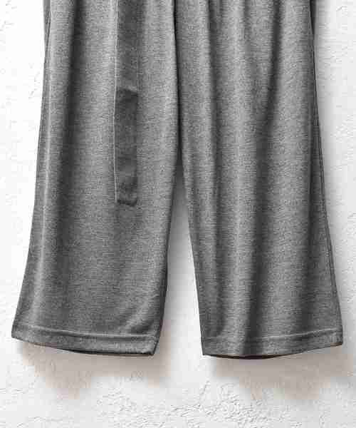 MinoriTY(マイノリティ)の「ベルト付き七分丈ワイドパンツ(その他パンツ・メンズ・ブラック/ブラック系その他/ベージュ系その他/チャコール・M/L)」の19枚目の写真