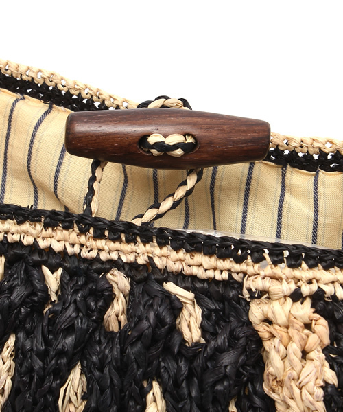 専用)JAMIN PUECHフリルデザイン かごバッグ ナチュラルベージュ 専用