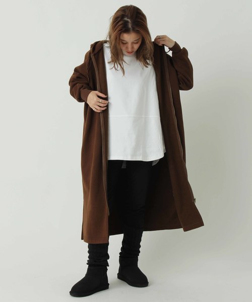 Audrey And John Wad ロング ジップ パーカー Allstyle オールスタイル 公式通販サイト ハナエモリファッションパーク Hanae Mori Fahion Park