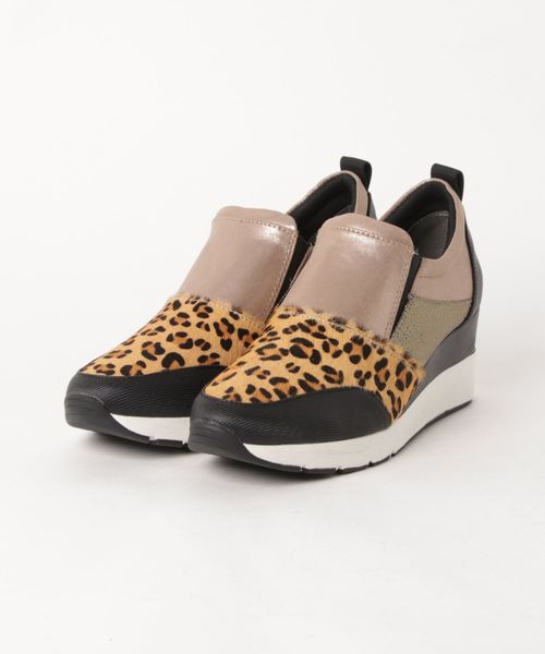 cava cava（サヴァサヴァ）の「〈cava cava（サヴァサヴァ）〉コンビスニーカー（スニーカー・レディース・ブラック/レオパード・22.5cm/23.5cm/24.5cm/23.0cm/24.0cm）」の5枚目の写真
