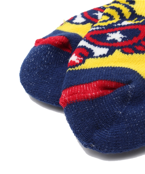 HYSTERIC MINI（ヒステリックミニ）の「BABY I LOVE HYSTERIC ソックス（ソックス/靴下・キッズ・ホワイト/ブラック/イエロー・11/9/13）」の6枚目の写真