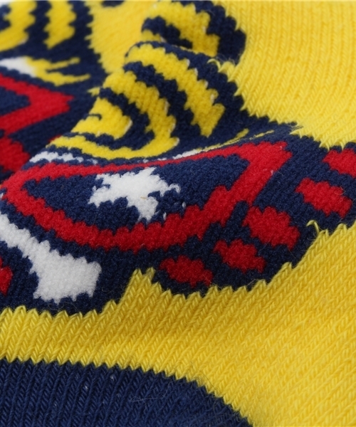 HYSTERIC MINI（ヒステリックミニ）の「BABY I LOVE HYSTERIC ソックス（ソックス/靴下・キッズ・ホワイト/ブラック/イエロー・11/9/13）」の4枚目の写真