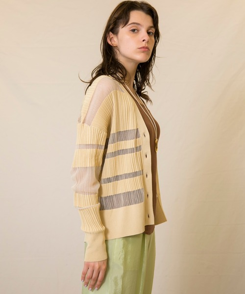 MAISON SPECIAL（メゾンスペシャル）の「シアーボーダープリーツ