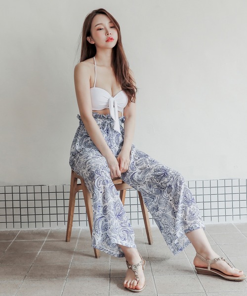 新品未使用タグ付き♡MARYSIA スカラップエッジ バンドゥビキニ XS 新品未使用タグ付き♡MARYSIA スカラップエッジ バンドゥビキニ XS
