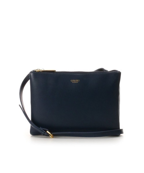 COLORS & chouette(カラーズアンドシュエット)の「ダブルポーチショルダーバッグ(ショルダーバッグ・レディース・ベージュ/ネイビー/ピンク/キャメル/ライトブルー・FREE)」の13枚目の写真