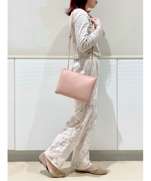 COLORS & chouette(カラーズアンドシュエット)の「ダブルポーチショルダーバッグ(ショルダーバッグ・レディース・ベージュ/ネイビー/ピンク/キャメル/ライトブルー・FREE)」の20枚目の写真