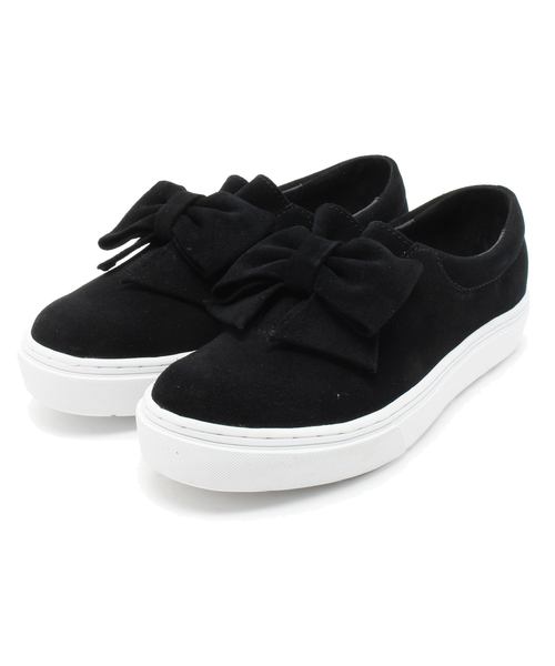 VIA BUS STOP(ヴィアバスストップ)の「F-TROUPE スニーカー(スニーカー・レディース・ブラック系/レッド系・36/37/38)」の2枚目の写真