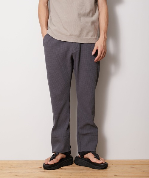 Snow Peak（スノーピーク）の「Dry Waffle Pants（その他パンツ・メンズ・ベージュ/チャコールグレー・MEDIUM/SMALL/X-LARGE/1/LARGE）」の2枚目の写真
